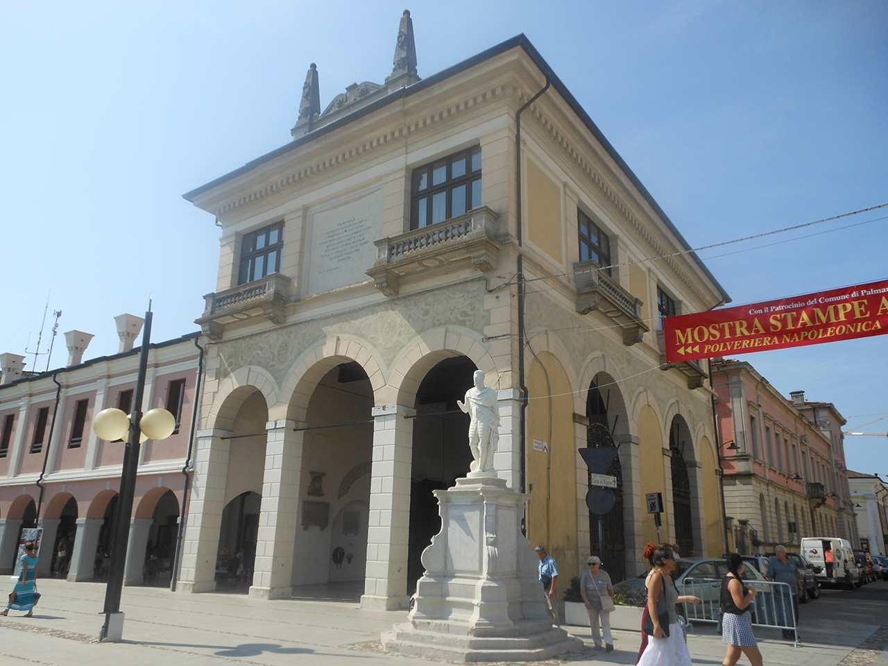 Loggia della Gran Guardia degli Alabardieri (loggia della guardia) - Palmanova (UD) 