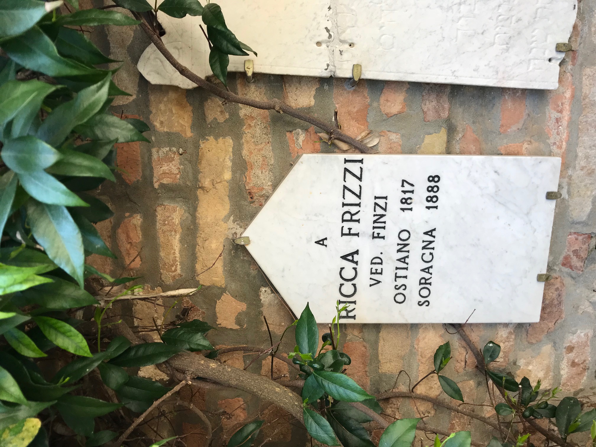 stele funeraria - ambito ebraico (ultimo quarto XIX)