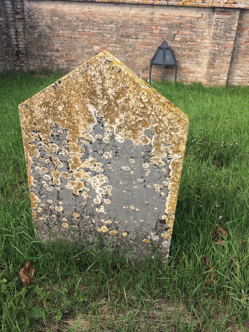 stele funeraria - ambito ebraico (terzo quarto XIX)