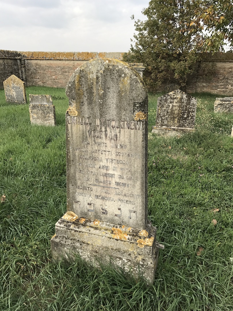 stele funeraria - ambito ebraico (inizio XX)