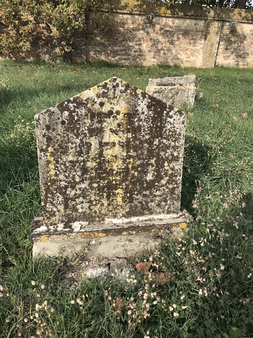 stele funeraria - ambito ebraico (ultimo quarto XIX)