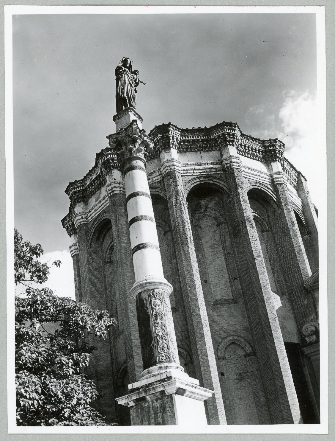 Architettura sacra - Chiese - Piazze - Colonne votive (positivo) di Anonimo (XX)