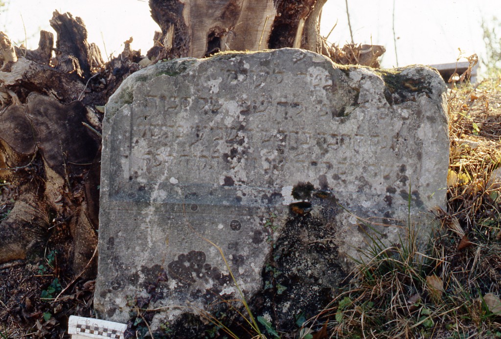 stele funeraria - ambito ebraico (XVIII)