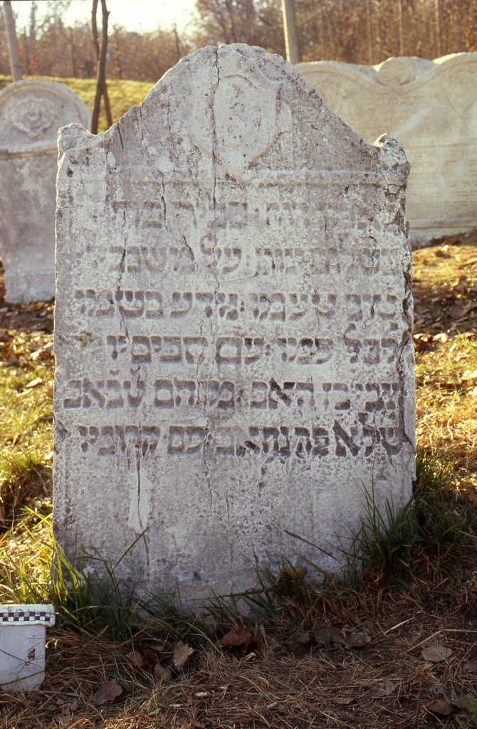stele funeraria - ambito ebraico (XVI)