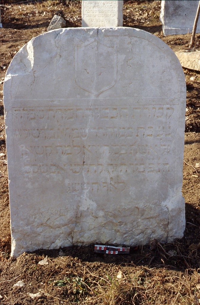 stele funeraria - ambito ebraico (XVII)