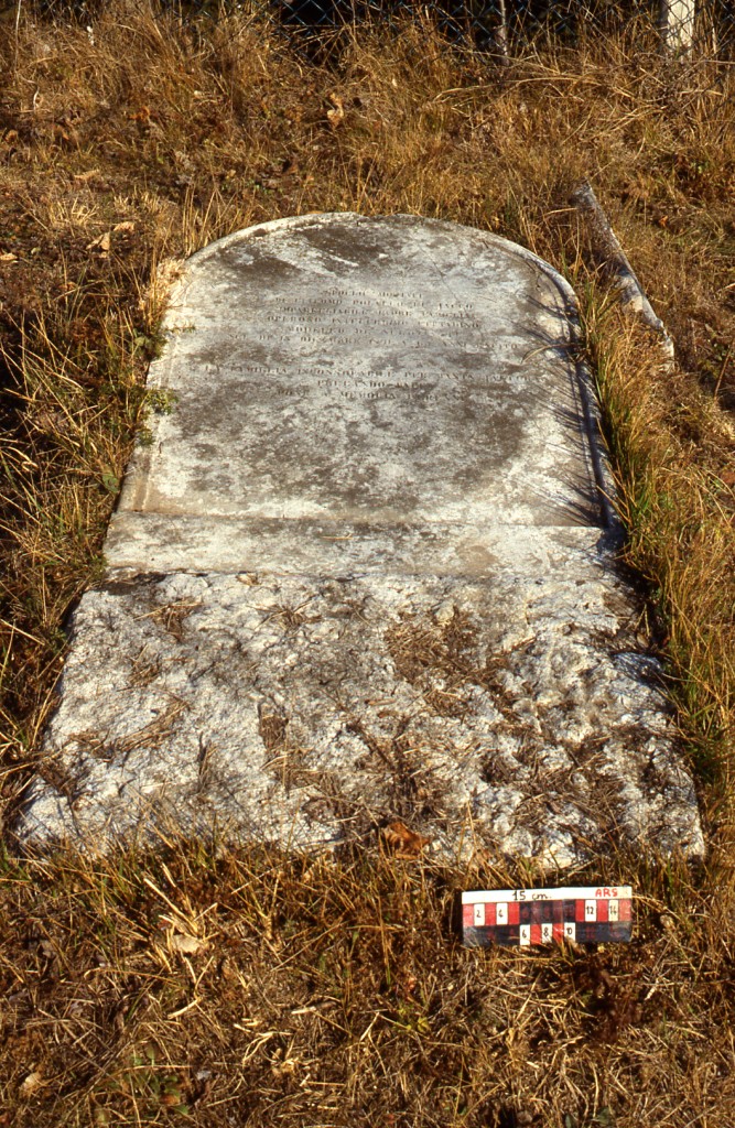 stele funeraria - ambito ebraico (XIX)