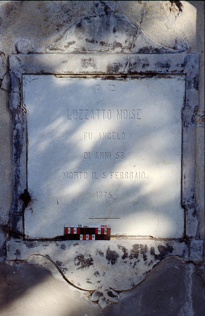 stele funeraria - ambito ebraico (XIX)