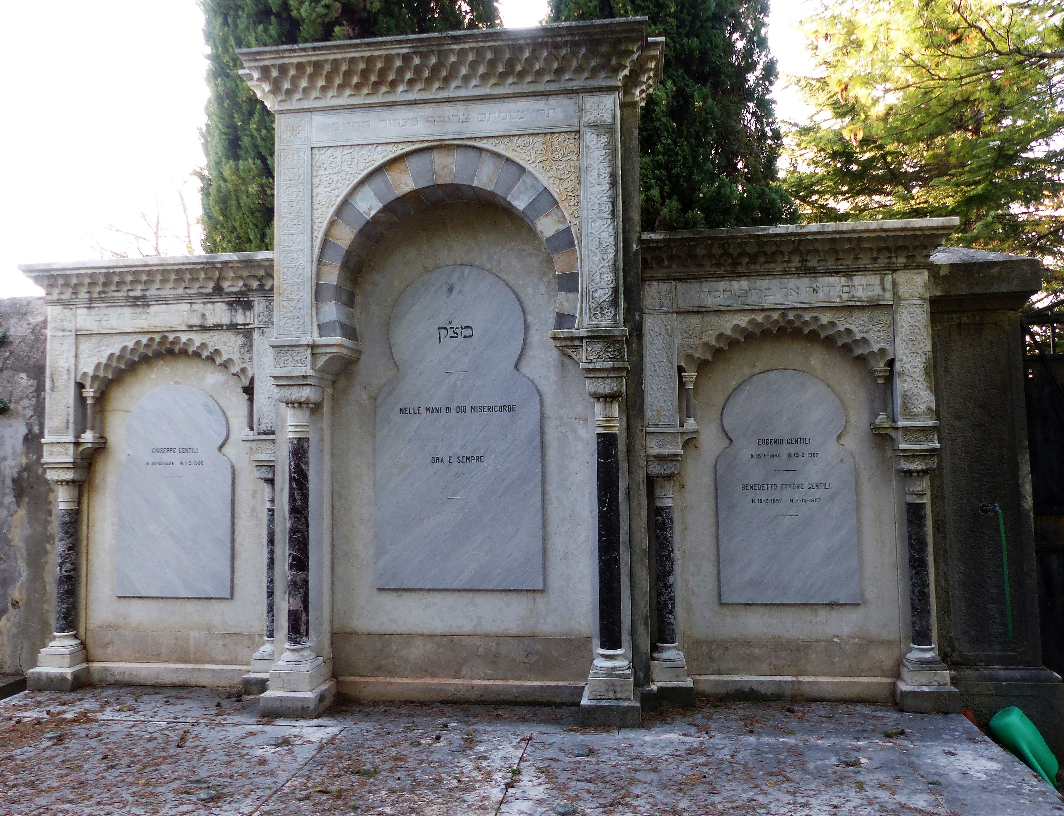 monumento funebre - ambito ebraico (XVIII-XIX)