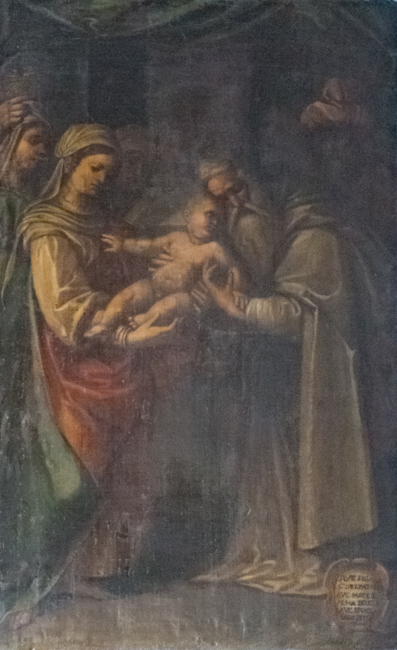 Circoncisione di Cristo (dipinto, opera isolata) - ambito milanese (prima metà sec. XVII)