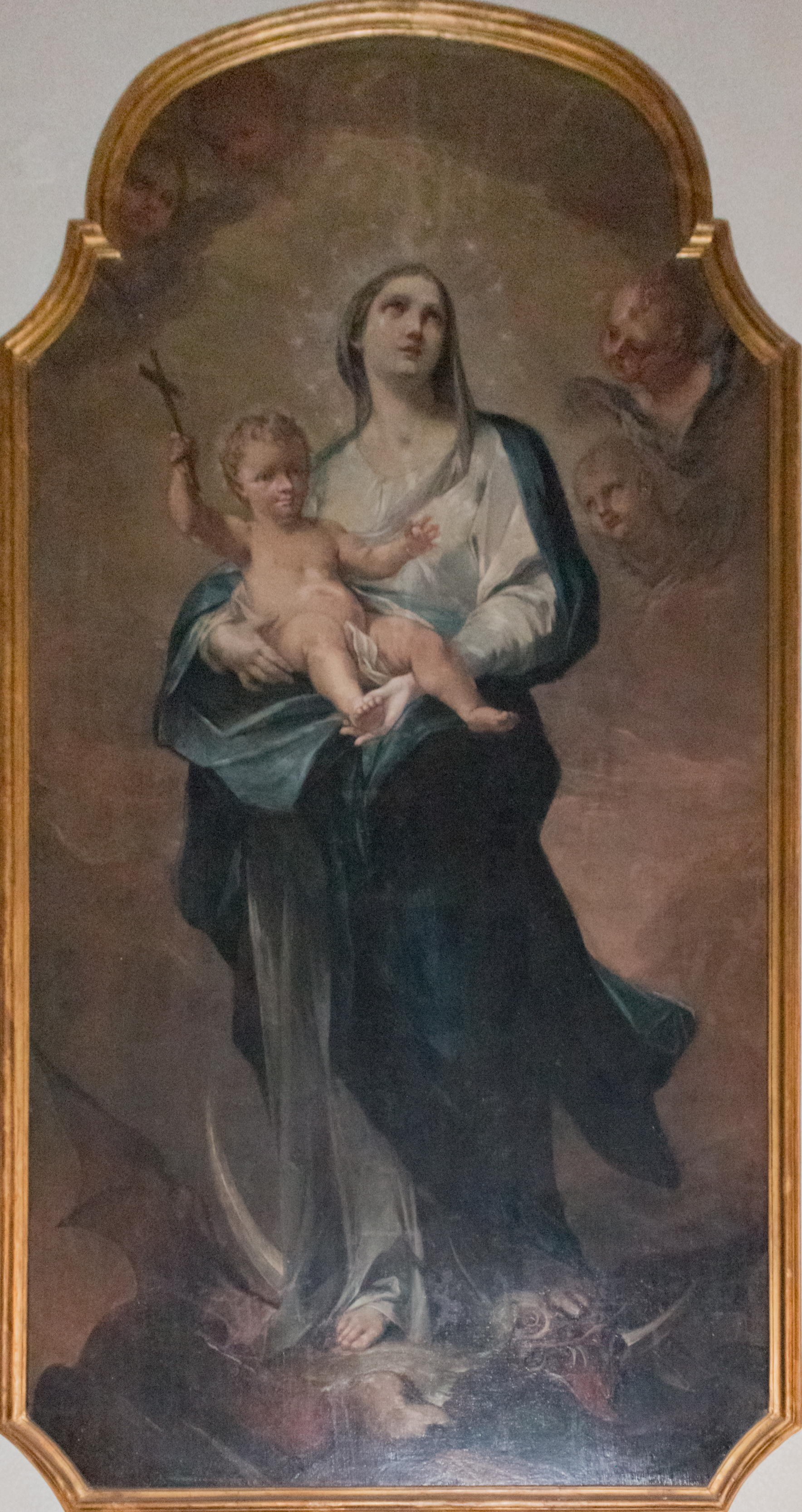 Immacolata concezione (dipinto, opera isolata) - ambito milanese (metà sec. XVIII)