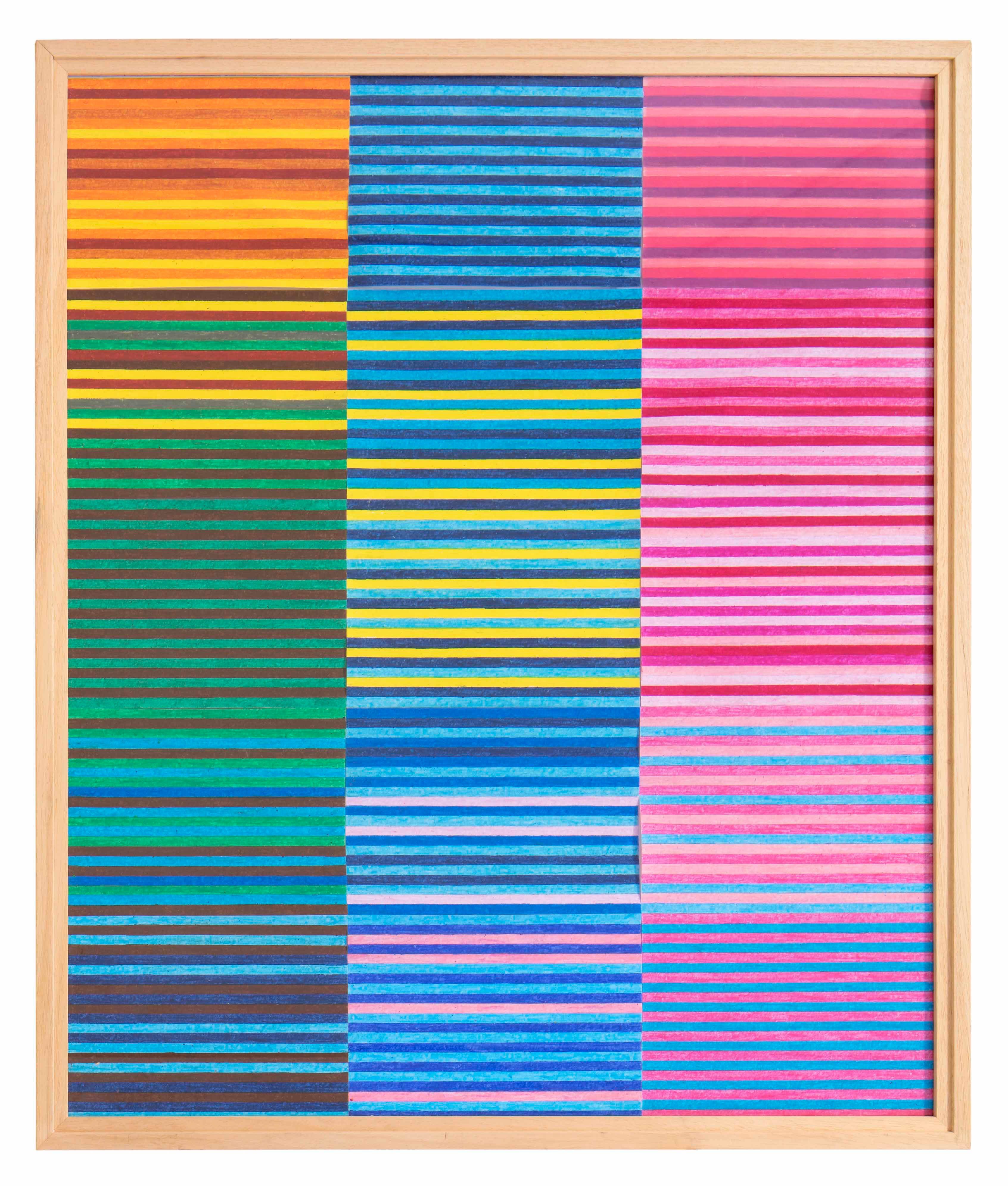 Teoria dei Colori 24 (disegno) di Nitsch, Hermann - Fondazione Morra (sec. XXI)