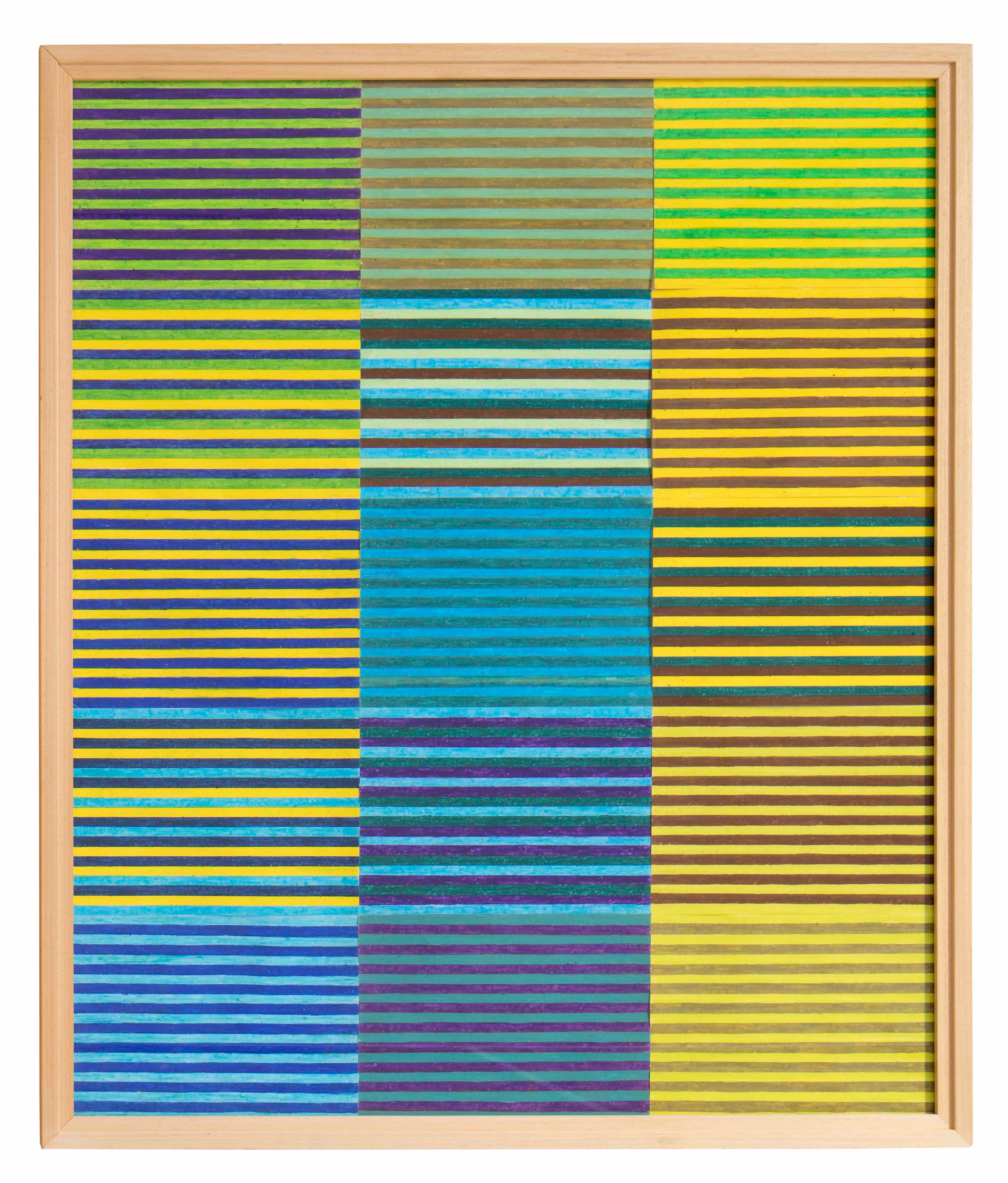 Teoria dei colori 28 (disegno) di Nitsch, Hermann - Fondazione Morra (sec. XXI)
