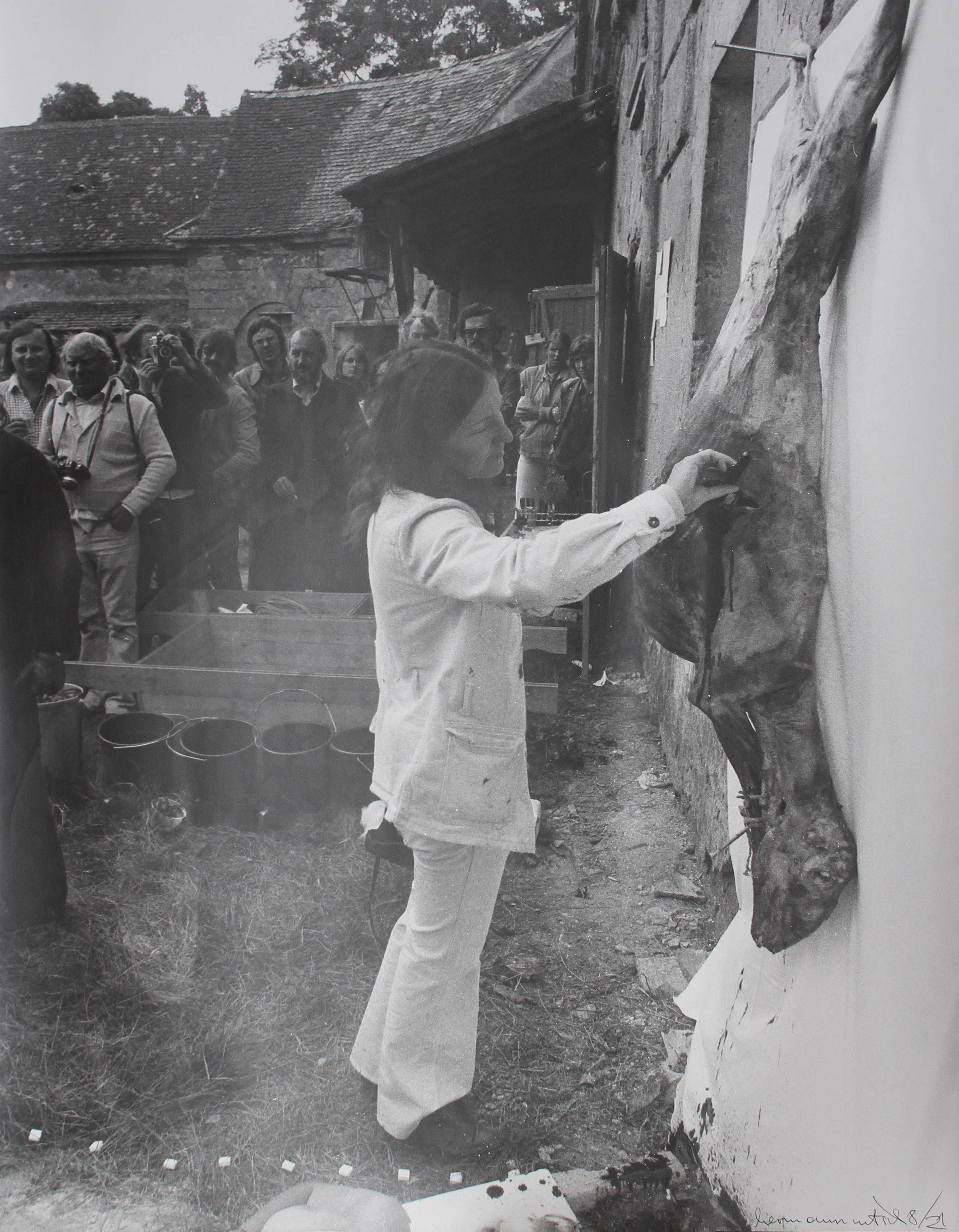 Attrice (positivo) di Nitsch, Beate (seconda metà XX)
