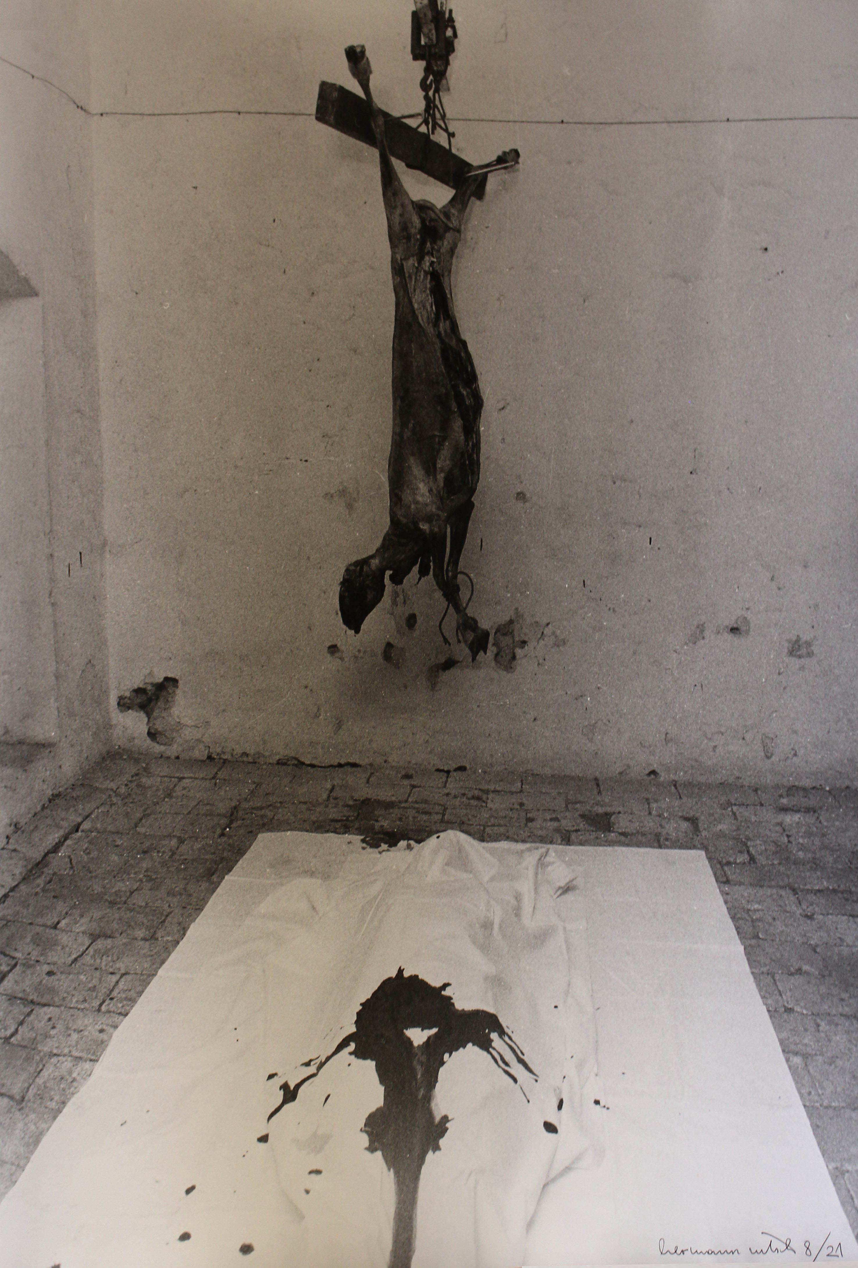 Carcassa [dell'] Animale [e] Attore (positivo) di Nitsch, Beate (seconda metà XX)