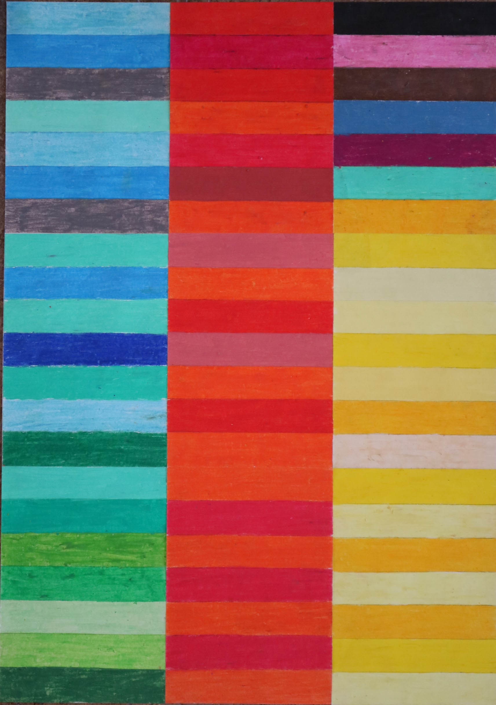 Teoria dei Colori 52 (disegno) di Nitsch, Hermann - Atelier Nitsch Prinzendorf (se. XXI)