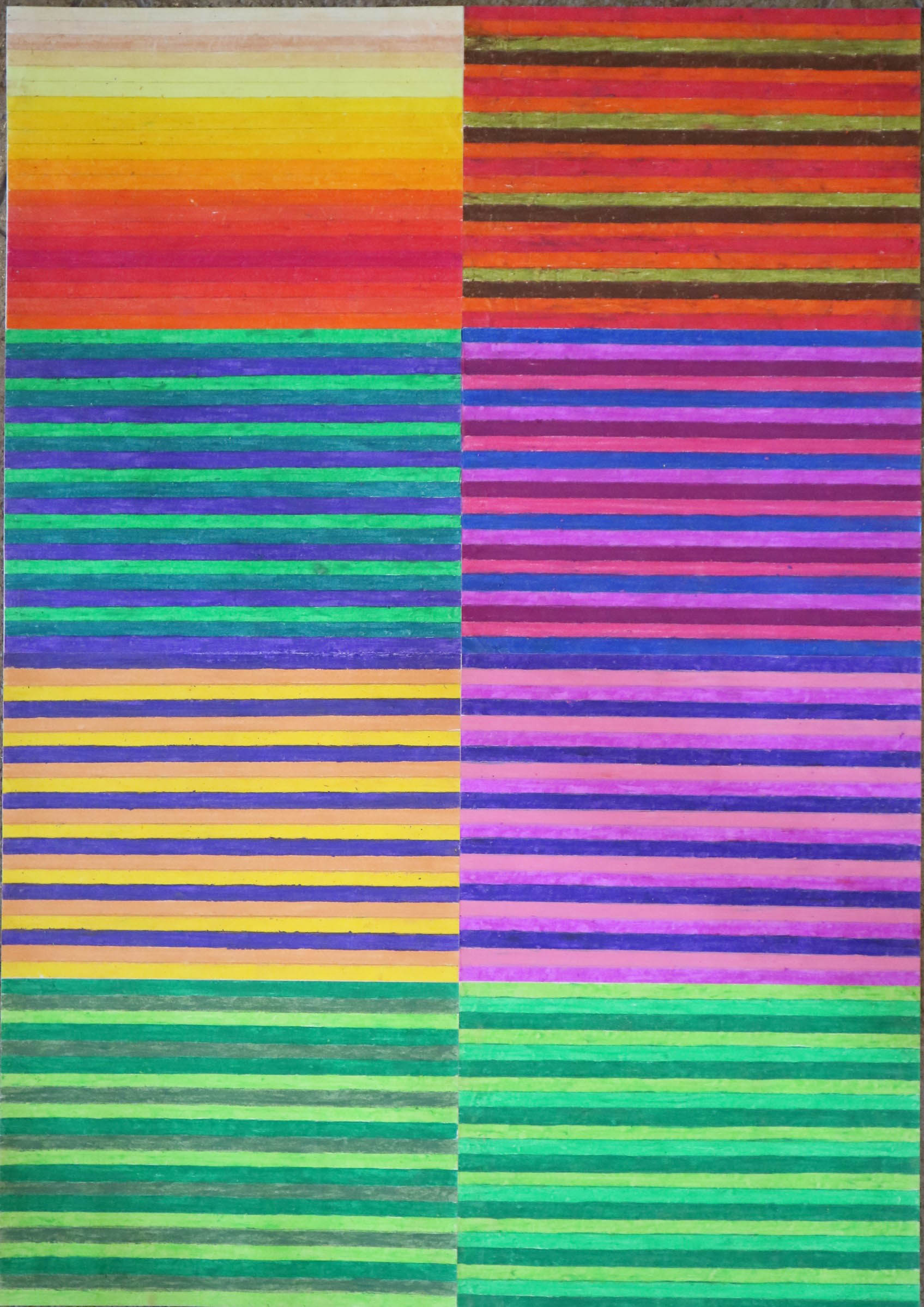 Teoria dei Colori 57 (disegno) di Nitsch, Hermann - Atelier Nitsch Prinzendorf (sec. XXI)