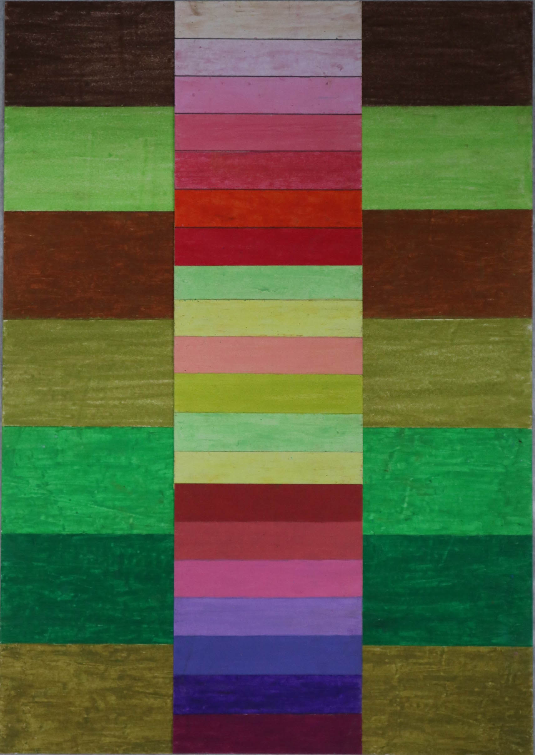 Teoria dei Colori 62 (disegno) di Nitsch, Hermann - Atelier Nitsch Prinzendorf (sec. XXI)