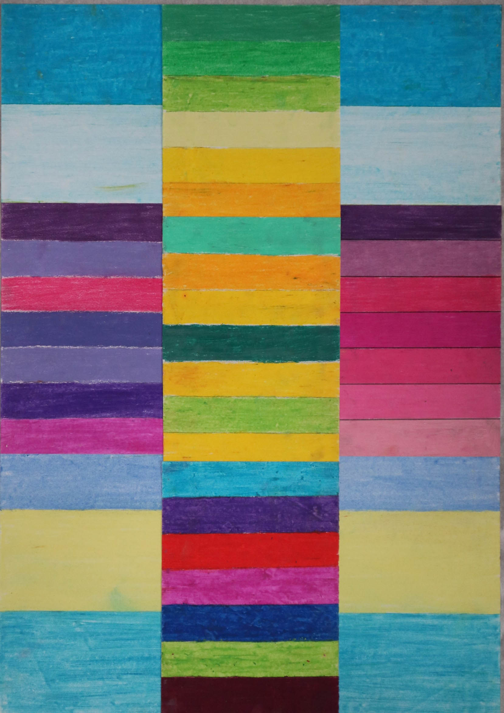 Teoria dei Colori 65 (disegno) di Nitsch, Hermann - Atelier Nitsch Prinzendorf (sec. XXI)