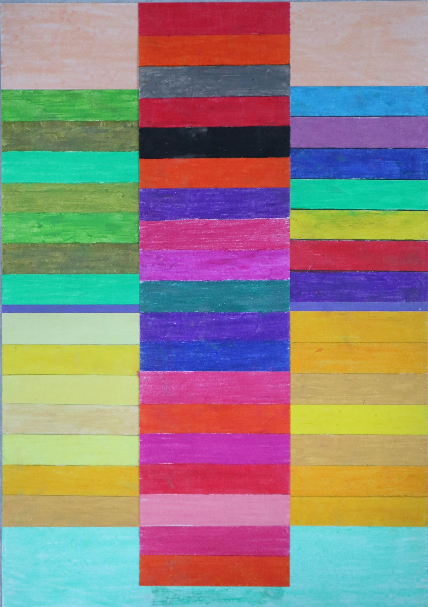 Teoria dei Colori 66 (disegno) di Nitsch, Hermann - Atelier Nitsch Prinzendorf (sec. XXI)