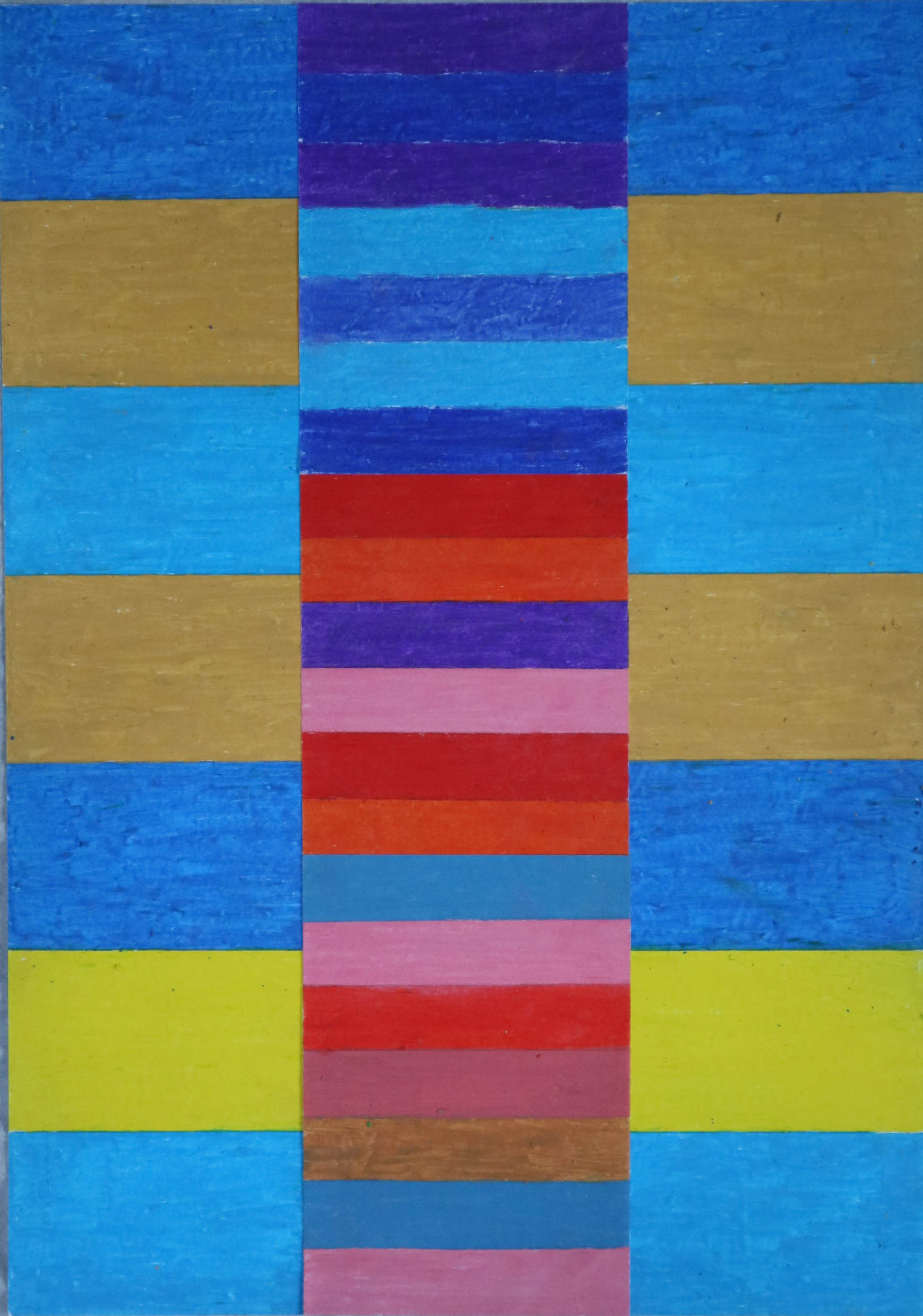 Teoria dei Colori 69 (disegno) di Nitsch, Hermann - Atelier Nitsch Prinzendorf (sec. XXI)