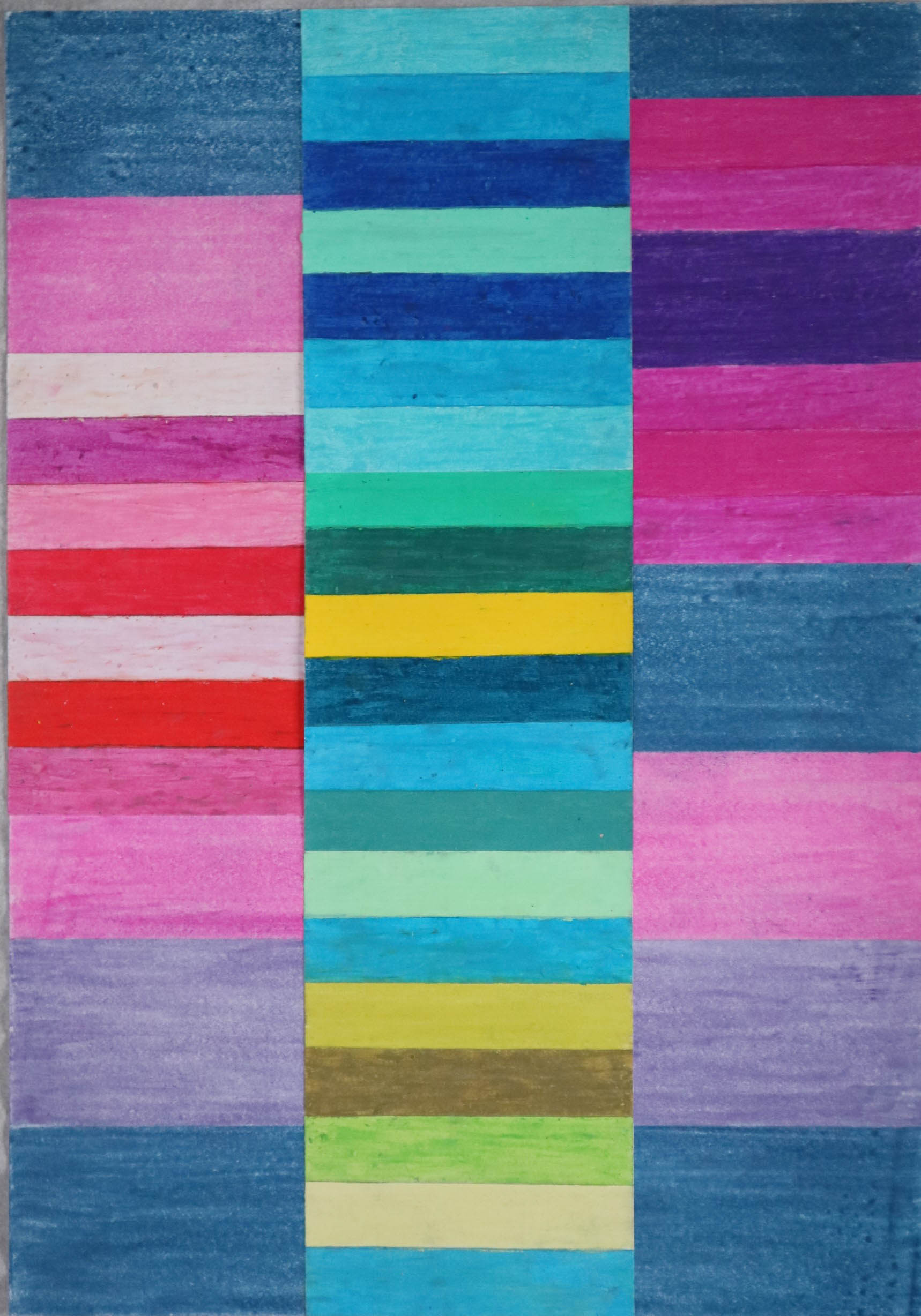 Teoria dei Colori 73 (disegno) di Nitsch, Hermann - Atelier Nitsch Prinzendorf (sec. XXI)