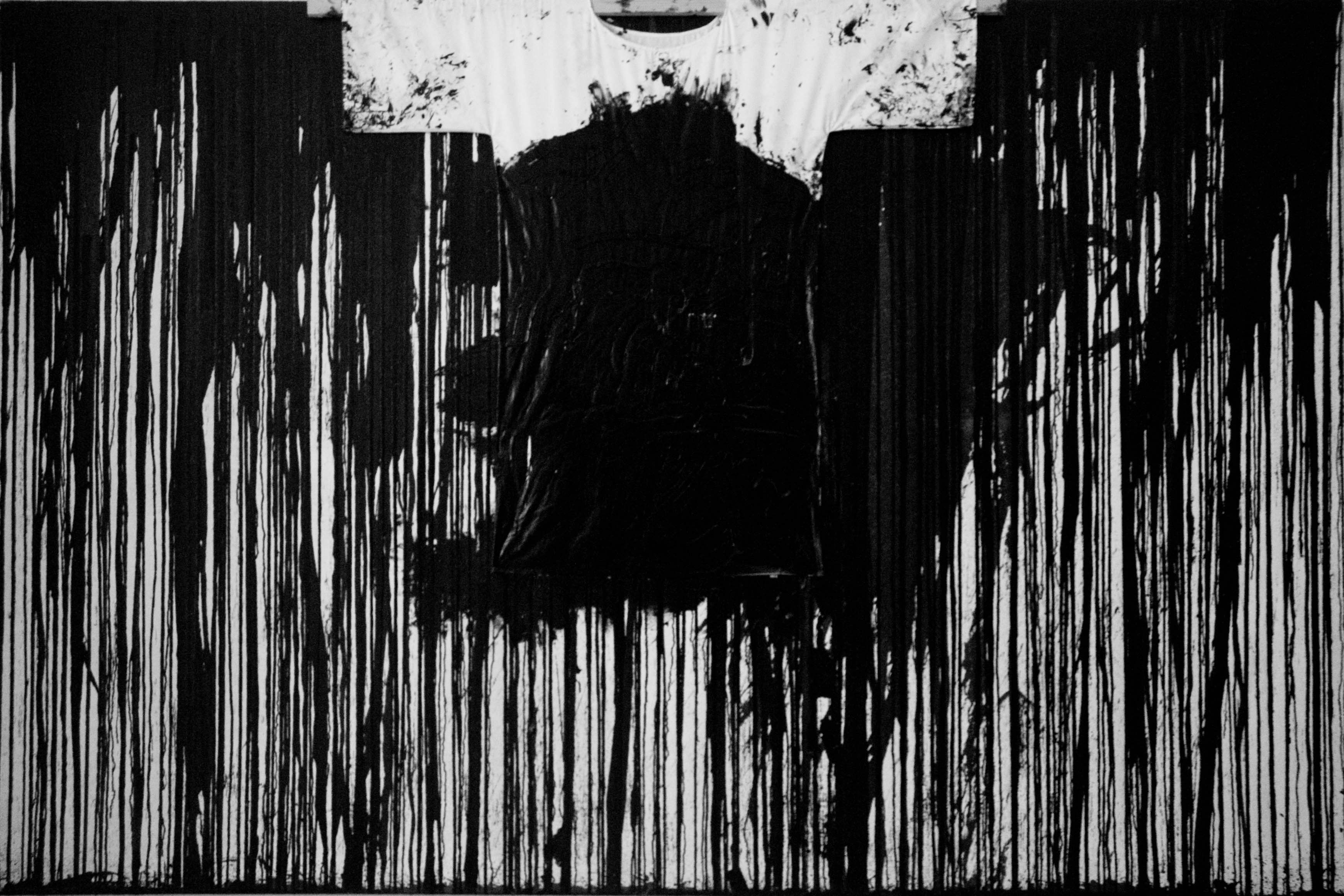 54. Malaktion Napoli 2008 (azione pittorica) di Nitsch, Hermann - Fondazione Morra (sec. XXI)