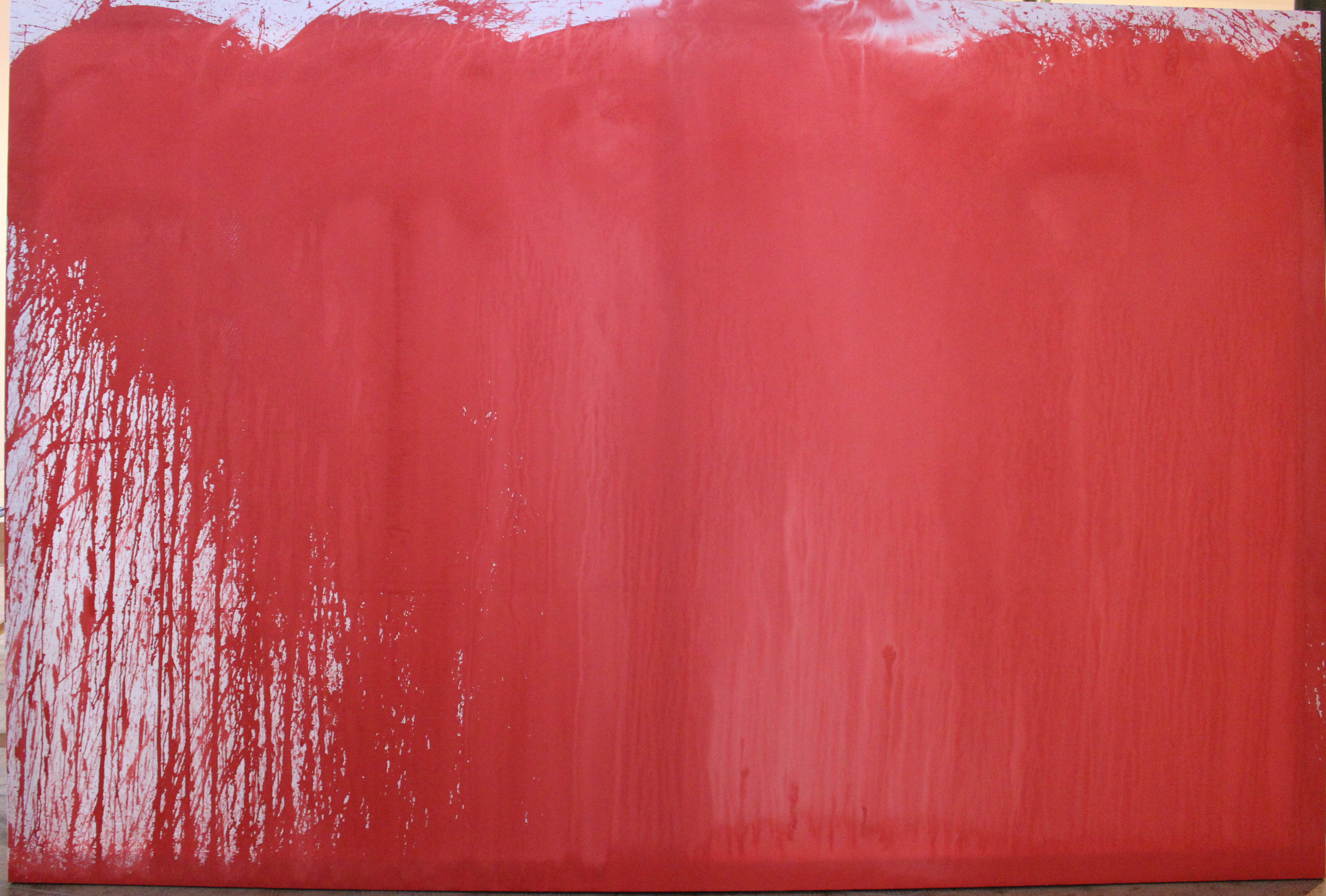 152. Azione Teorica Napoli 2017 (azione pittorica) di Nitsch, Hermann - Fondazione Morra (sec. XXI)