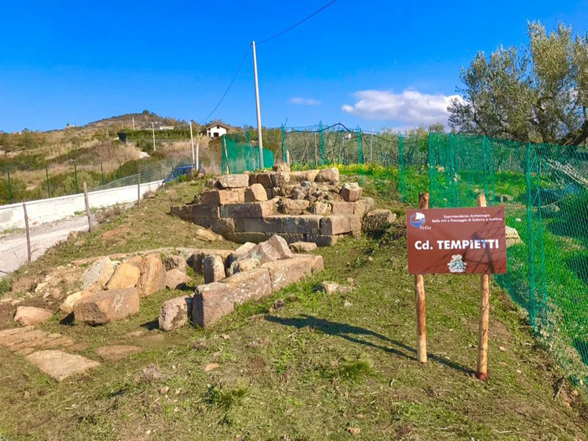 c.d. Tempietti (necropoli, area ad uso funerario) - Ascea (SA)  (Età ellenistica)