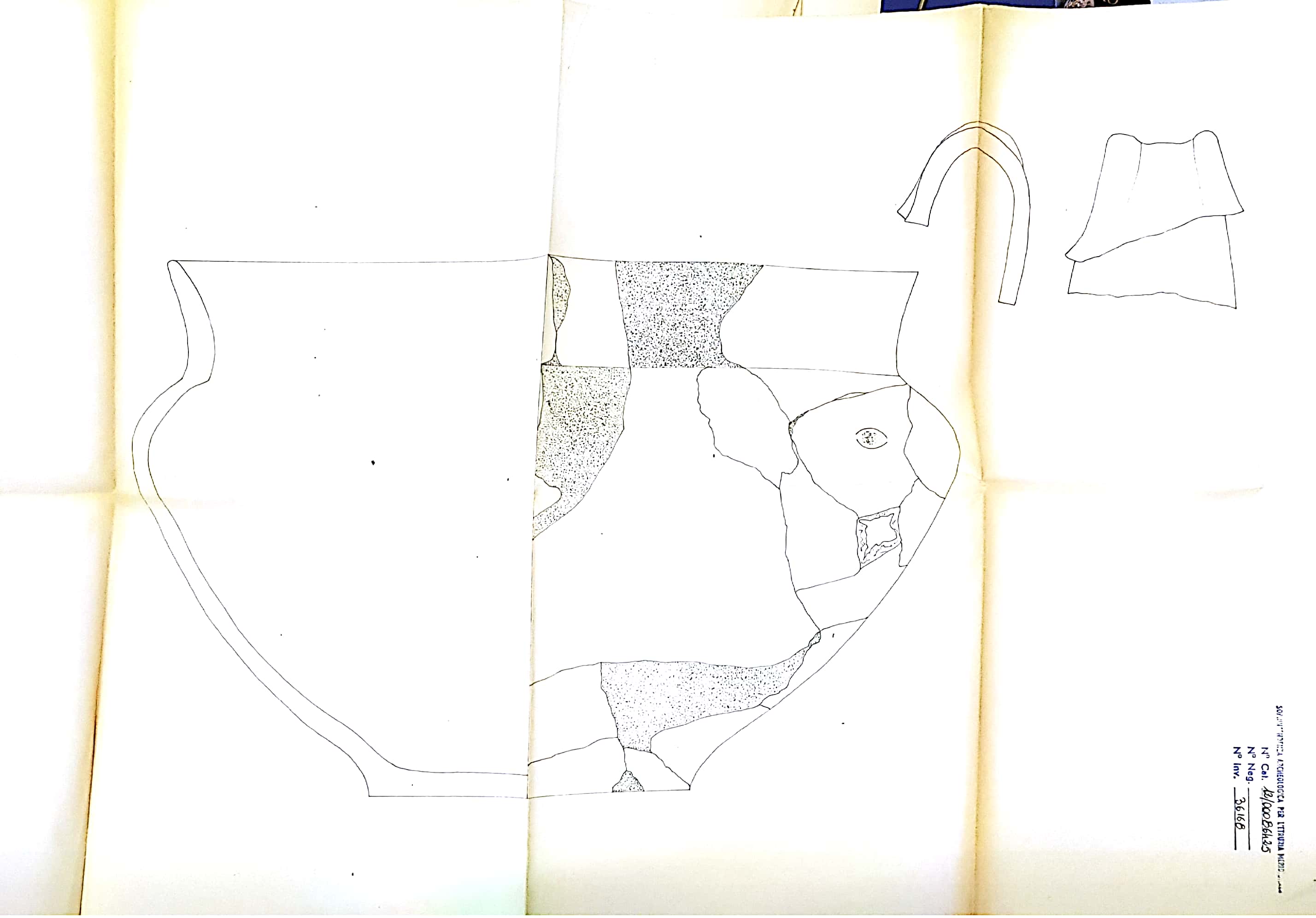 grande vaso ovoide (ultimo quarto VIII sec. a. C)