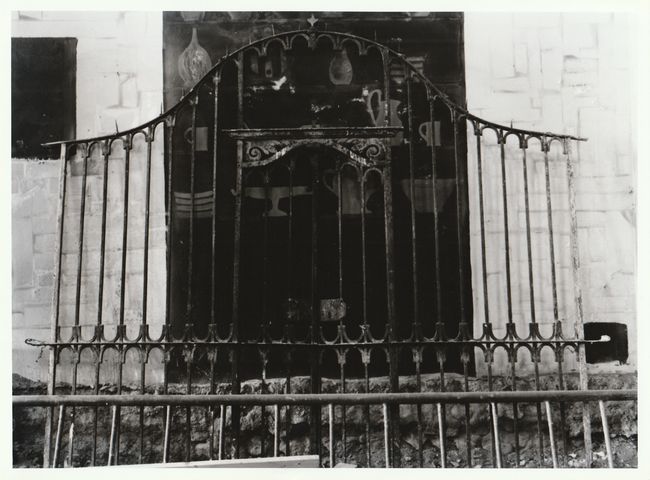 cancello, opera isolata - bottega molisana (XIX)