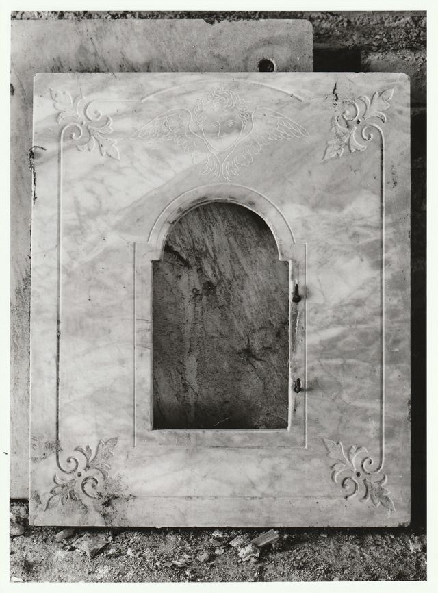 mostra di tabernacolo, opera isolata - bottega molisana (metà XVIII)