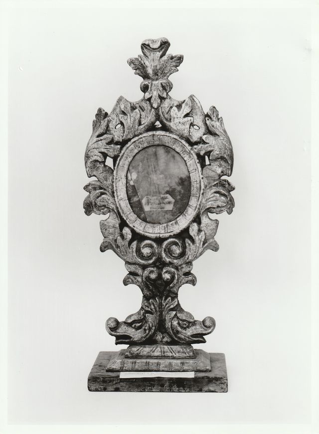 reliquiario - a ostensorio, opera isolata - bottega molisana (prima metà XVIII)