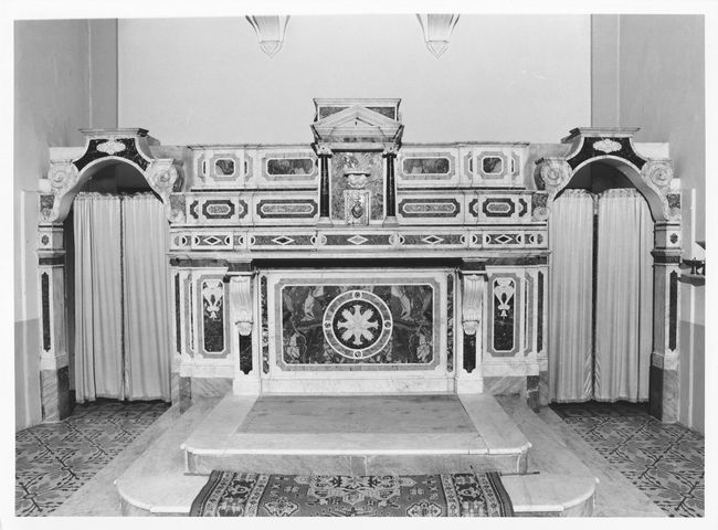 altare maggiore, opera isolata - ambito molisano (ultimo quarto XIX)