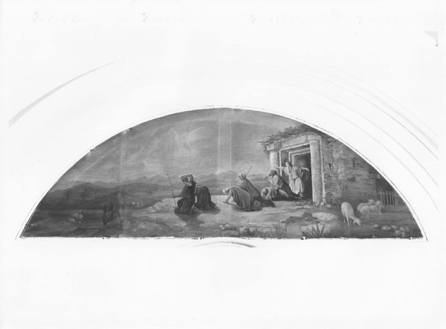 Annuncio a San Gioacchino, Storie del Vecchio Testamento (dipinto - su tela, ciclo) - ambito molisano (ultimo quarto XIX)
