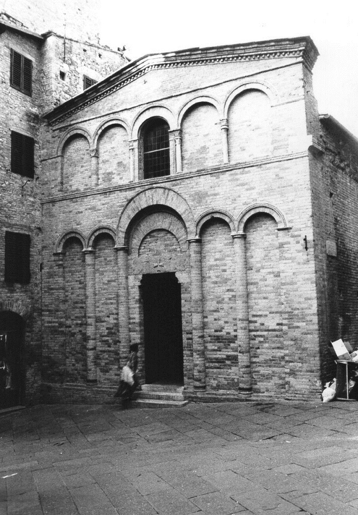 CHIESA DI SAN BARTOLO (chiesa, suffraganea) - San Gimignano (SI) 