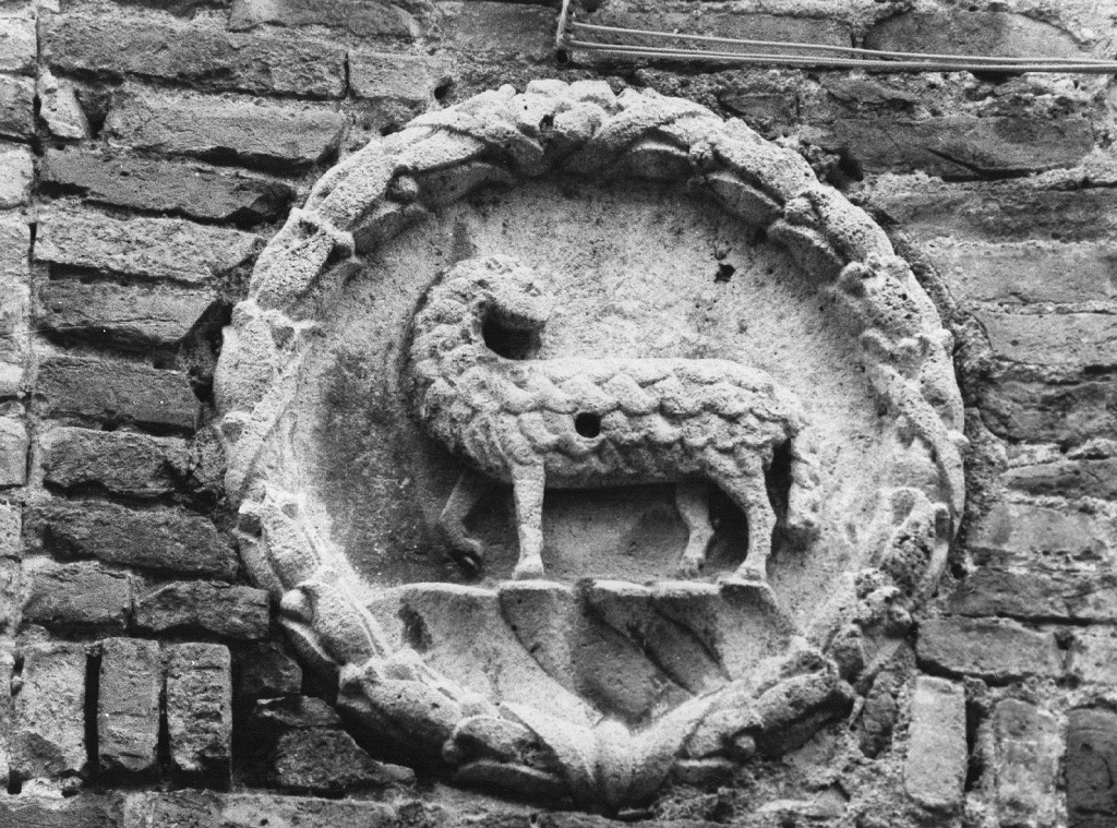 STEMMA DELL' "AGNUS DEI" (stemma, opera isolata) - bottega toscana (fine/ inizio XIII-XIV)