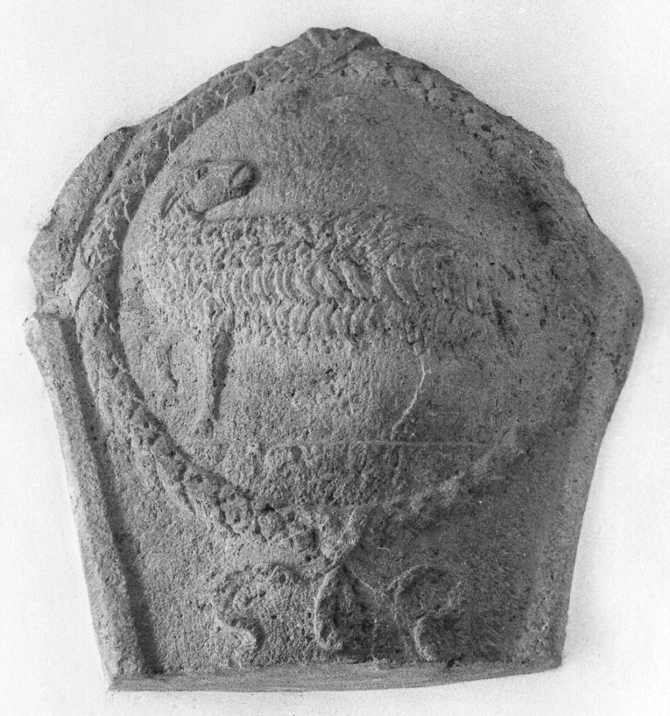 Arme della famiglia Ridolfi (stemma araldico, opera isolata) - bottega toscana (fine XIII)