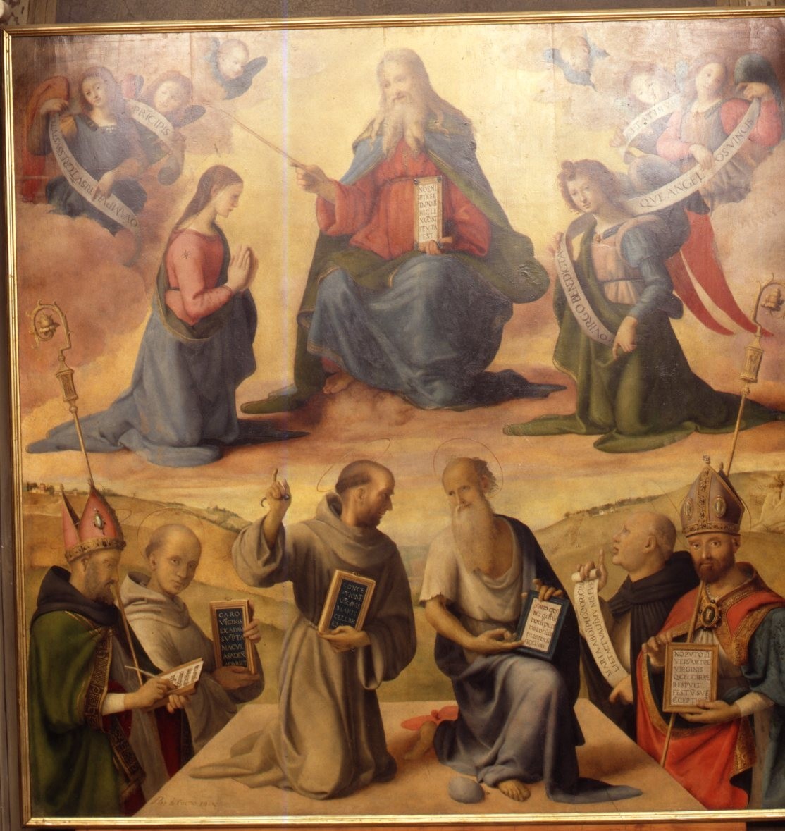 Immacolata Concezione e santi (dipinto) di Piero di Cosimo (sec. XV)
