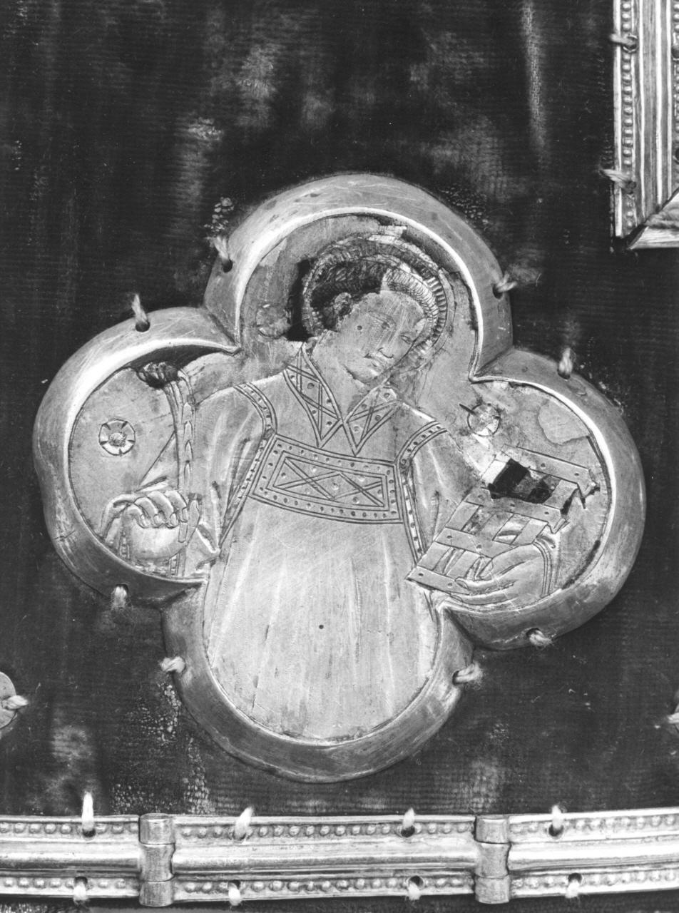 San Lorenzo (formella) - bottega toscana (sec. XV)