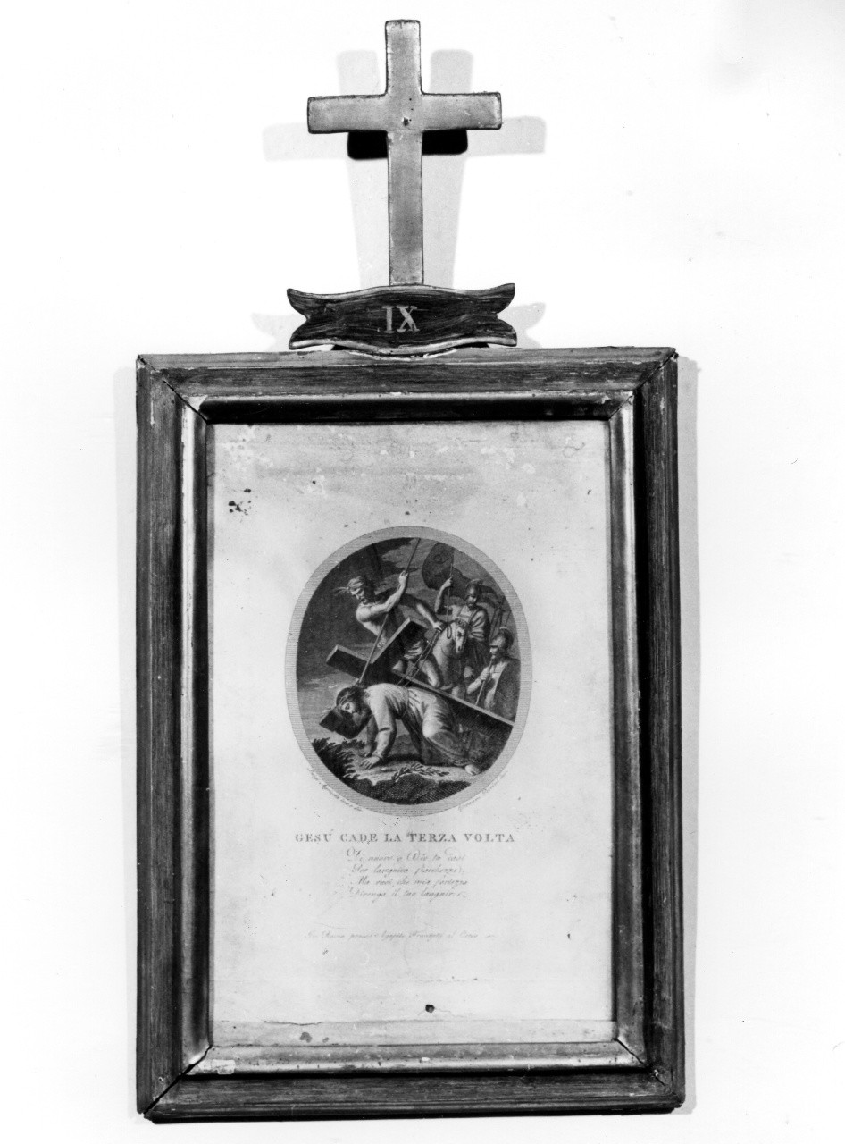 stazioni della via crucis (stampa, serie) di Agricola Luigi, Perini Giuseppe Sforza (seconda metà sec. XVIII)