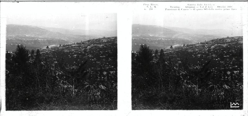 Val d'Assa - Roana - Canove - 1918 (positivo) di Marzocchi, Luigi (primo quarto XX)