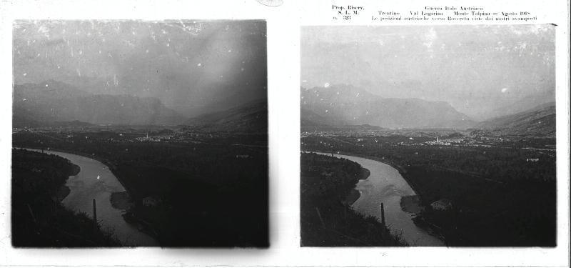 Monte Talpina - Rovereto - 1918 (positivo) di Marzocchi, Luigi (primo quarto XX)