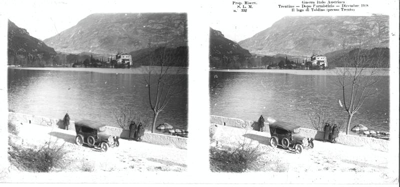 Calavino - lago - Toblino - 1918 (positivo) di Marzocchi, Luigi (primo quarto XX)