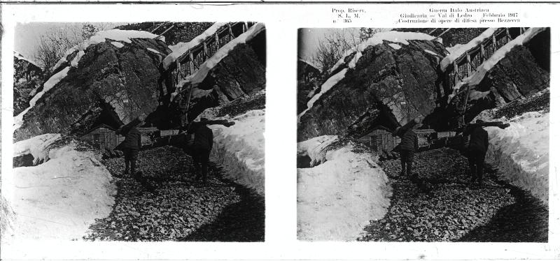 Ledro - Bezzecca - costruzioni - difese - 1917 (positivo) di Marzocchi, Luigi (primo quarto XX)