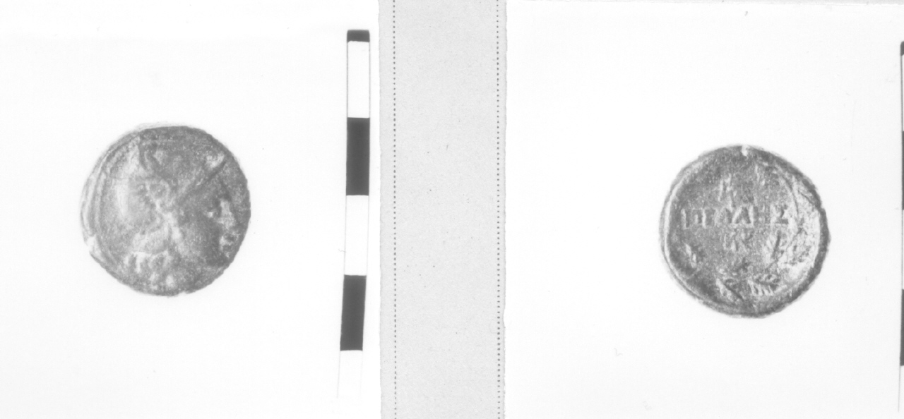 Testa di Roma (?) (moneta) (II sec. a. C)