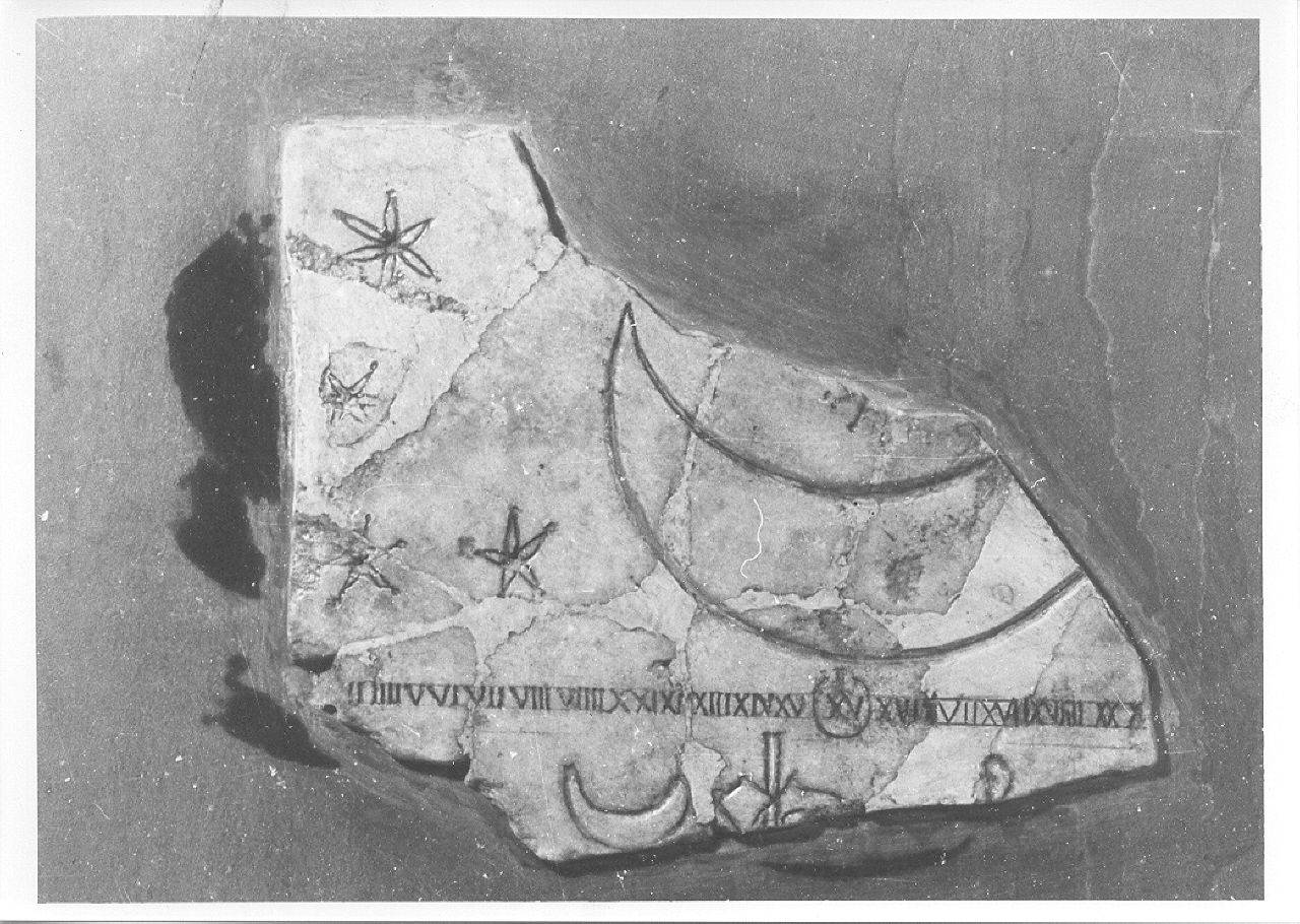 tavola con calendario (sconosciuta)