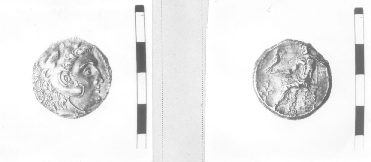 Testa di Eracle / Zeus (moneta, tetradramma) (III sec. a.C)