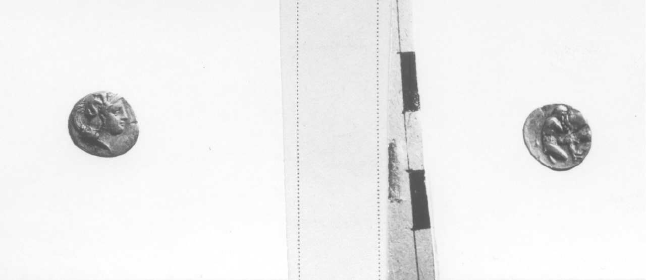 moneta, diobolo (IV-III sec. a.C)