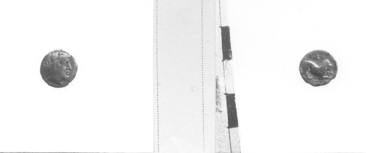 moneta, diobolo (secc. V-IV a.C)