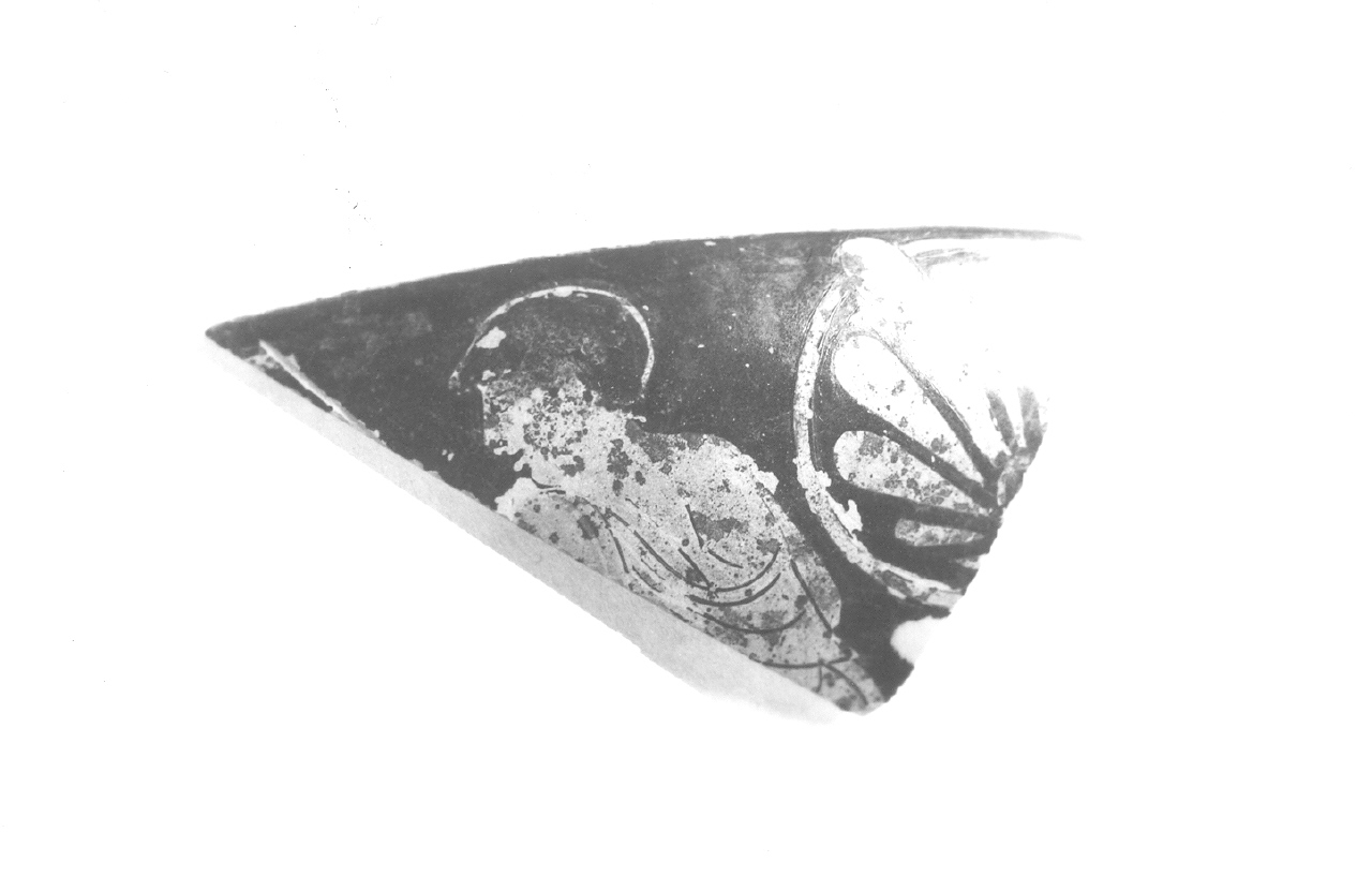 Giovane (kylix/ frammento) - produzione attica (V sec. a.C)